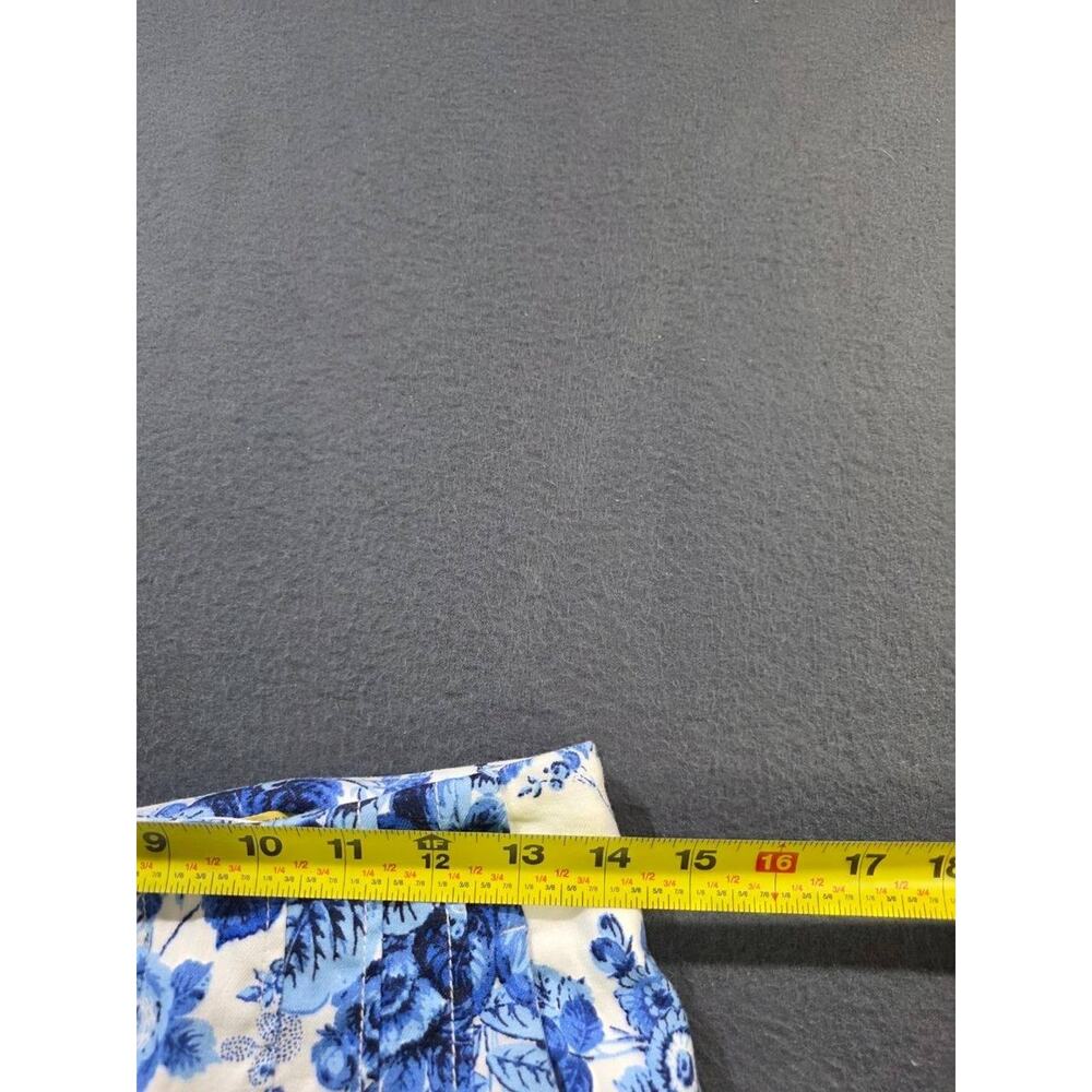 MAEVE The Colette Printed Linen Blend Crop Wide-Leg Pants Women's 8 A011123 - Picture 5 of 14